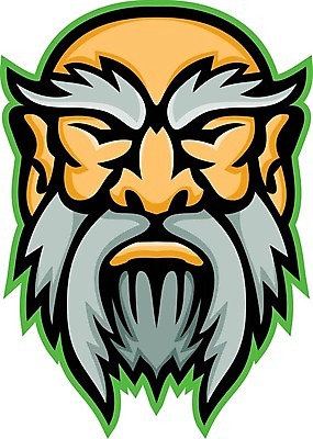 EPS 해외이미지 캐릭터 스포츠 일러스트 수염 그래픽 머리 만화 심볼 사인 복고 신분 대머리 신화 그리스인 마스코트 해외일러스트 일러캐릭터 서양인 헤어스타일 신체부위 파일형식 벡터 이미지허브