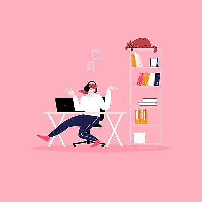 EPS 해외이미지 라이프스타일 여자 음악 이어폰 가구 가사 일러스트 관계 모션 휴식 아파트 주택 직장 사람 내부 노트북 방 춤 플랫 바이러스 청소 책상 그네 디스코 단계 고립 리듬 전염병 튕기기 해외일러스트 음향기기 생활용품 컨셉 회사 문화예술 건물 생활 전자제품 질병 파일형식 벡터 이미지허브