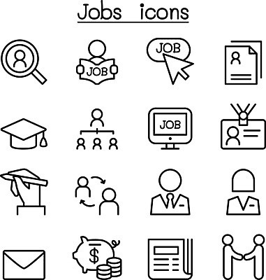 EPS 해외이미지 모양 직업 디자인 교육 실루엣 선 컨셉 일러스트 비즈니스 사람 그래픽 세트 거래 흰색 신문 어플리케이션 수집 종업원 심볼 직원 계약 검색 시작 경영자 위치 발견 월급 경영 고립 고용 분할 얇은 채용 스타일 해외일러스트 컬러 촬영기법 간행물 구직 뉴스 리더 파일형식 벡터 이미지허브