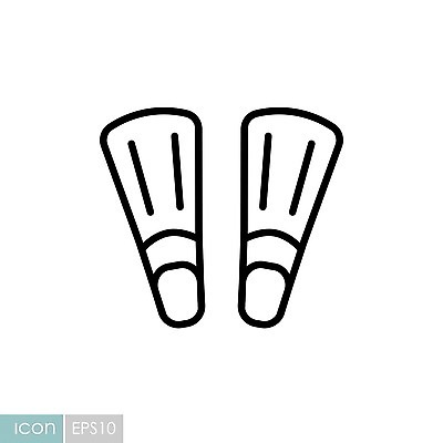 EPS 해외이미지 디자인 스포츠 바다 여행 일러스트 휴가 휴식 물 여름 수중 수영 쌍 스노클링 잠수부 심볼 사인 다이빙 고무 물갈퀴 고립 해외일러스트 자연요소 계절 컨셉 수상스포츠 전문직 수중스포츠 파일형식 벡터 이미지허브