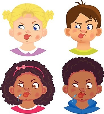 EPS 해외이미지 여자 남자 감정 어린이 인물캐릭터 일러스트 표정 소년 여러명 상반신 세트 메롱 어린이만 해외일러스트 일러캐릭터 캐릭터 다수 모션 사람 파일형식 벡터 이미지허브