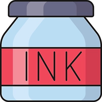 EPS 해외이미지 교육 백그라운드 일러스트 캘리그라피 잉크 미술 그래픽 펜 클래식 냄비 스케치 그림 클립 과외 스타일 문해 해외일러스트 컨셉 수업 문화예술 학습 필기구 솥 파일형식 벡터 이미지허브