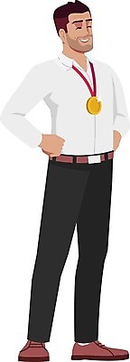 EPS 해외이미지 백인 캐릭터 디자인 남자 유럽 40대 컨셉 일러스트 성공 노동자 직장 서기 사람 소년 20대 성인 30대 흰색 플랫 만화 메달 묘사 직원 리더 상업 심플 히스패닉 고립 승자 챔피언 필승 스타일 브라질사람 현실 디테일 해외일러스트 일러캐릭터 서양인 직업 나라 어린이 컬러 중년 회사 모션 청년 장년 우승 상 파일형식 벡터 외국인 비즈니스 최고 상패 인종 이미지허브