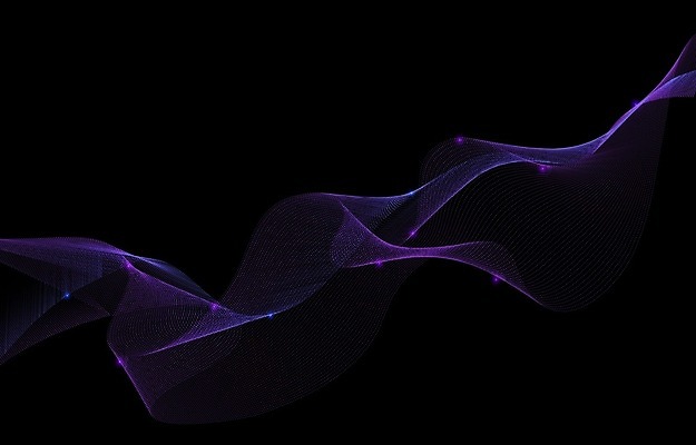 EPS 해외이미지 템플릿 디자인 선 파도 과학 백그라운드 곡선 일러스트 비즈니스 모션 추상 미래 미술 경사 그래픽 파란색 빛 보라색 검은색 어둠 줄무늬 흐름 입자 질감 웨이브 역동적 층 엘리먼트 스타일 해외일러스트 바다 컬러 컨셉 무늬 문화예술 파일형식 벡터 이미지허브