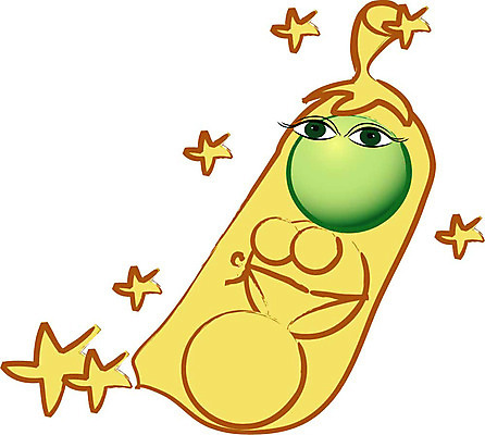 EPS 클립아트 식물 캐릭터 열매 음식 일러스트 식재료 상상 자연 콩 사람없음 잠 수면 완두콩 일러캐릭터 곡류 물 생태계 파일형식 벡터