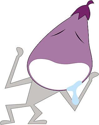 EPS 클립아트 식물 캐릭터 채소 일러스트 식재료 상상 자연 가지 사람없음 잠 수면 졸음 일러캐릭터 감정 물 생태계 파일형식 벡터