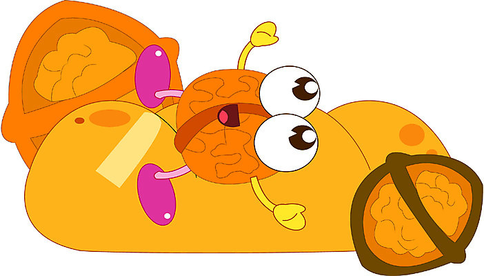 EPS 클립아트 식물 캐릭터 열매 음식 빵 일러스트 상상 디저트 사람없음 견과류 호두 제빵 견과류캐릭터 일러캐릭터 제과제빵 파일형식 벡터