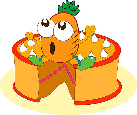 EPS 클립아트 식물 열매 음식 과일 일러스트 상상 디저트 사람없음 케이크 파인애플 과일캐릭터 파인애플캐릭터 일러캐릭터 캐릭터 열대과일 파일형식 벡터