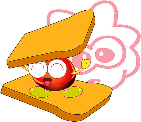 EPS 클립아트 식물 열매 음식 빵 과일 일러스트 상상 디저트 사람없음 견과류 밤 식빵 제빵 토스트 견과류캐릭터 일러캐릭터 캐릭터 제과제빵 파일형식 벡터