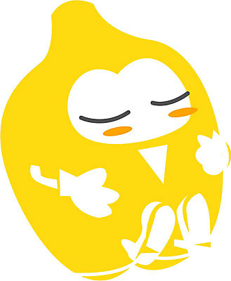 EPS 클립아트 식물 캐릭터 열매 얼굴 과일 일러스트 상상 표정 의인화 형상 노란색 표현 묘사 과일캐릭터 모과 일러캐릭터 컬러 신체부위 파일형식 벡터