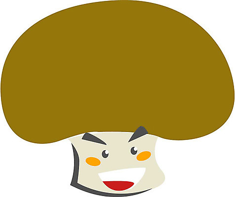 EPS 클립아트 식물 캐릭터 얼굴 채소 일러스트 상상 표정 의인화 형상 버섯 표현 묘사 일러캐릭터 신체부위 파일형식 벡터