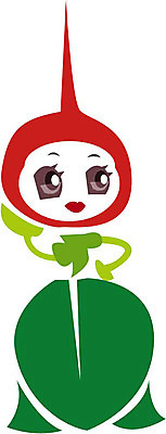 EPS 클립아트 식물 얼굴 채소 일러스트 식재료 상상 표정 의인화 형상 초록색 표현 묘사 적환무 국내일러스트 컬러 신체부위 무 파일형식 벡터