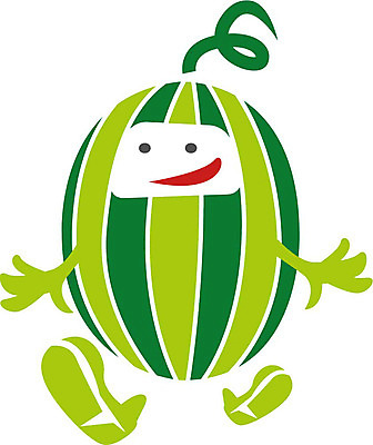 EPS 클립아트 식물 열매 얼굴 음식 과일 일러스트 상상 수박 표정 의인화 형상 초록색 농작물 표현 묘사 국내일러스트 컬러 농업 신체부위 파일형식 벡터