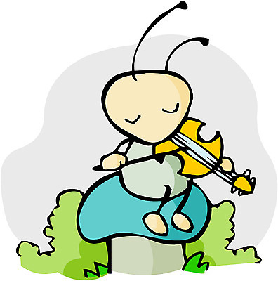 EPS 전신 클립아트 동물 캐릭터 악기 음악 동물캐릭터 곤충 연주 절지류 일러스트 현악기 앉기 사람없음 야외 바이올린 곤충캐릭터 귀뚜라미 배짱이 일러캐릭터 모션 문화예술 파일형식 벡터