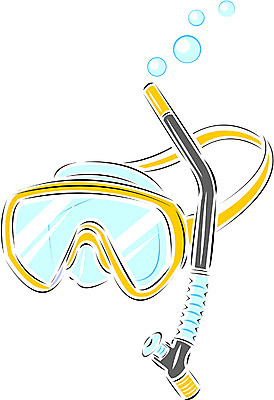 EPS 클립아트 스포츠용품 스포츠 일러스트 사람없음 여름 레포츠 수상스포츠 스노클링 물안경 잠수장비 국내일러스트 계절 레저 장비 오브젝트 수영용품 파일형식 벡터