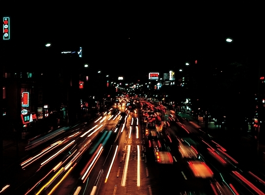 포토 JPG 도로 야경 사람없음 빛 도시풍경 도시 국내포토 길 교통시설 풍경 야간 파일형식 풍경_경치