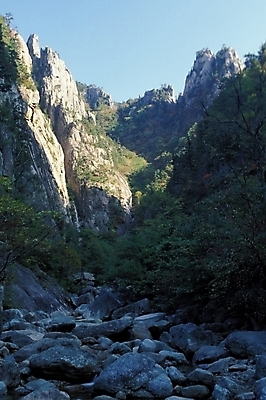 포토 JPG 주간 자연 바위산 산 풍경 사람없음 야외 계곡 바위 기암괴석 기암절벽 국내포토 자연요소 절벽 바위_돌 돌산 생태계 파일형식
