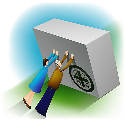 EPS 여자 남자 건축 산업 일러스트 비즈니스 협력 건설업 공사 사람 두명 노사화합 안전제일 국내일러스트 파일형식 벡터