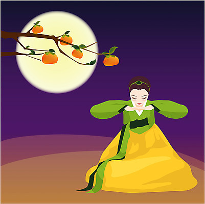 EPS 전통 계절 여자 명절 일러스트 감 한명 사람 20대 성인 추석 보름달 가을 인사 절 전통의상 한복 감나무 여자만 여자한명만 성인여자만 청년만 청년여자만 성인한명만 청년여자한명만 성인여자한명만 성인만 국내일러스트 나무 1 한국전통 기념일 과일 청년 달 예절 파일형식 벡터