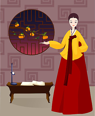 EPS 전통 계절 여자 명절 일러스트 실내 감 한명 사람 20대 성인 전통문양 추석 방 보름달 가을 야간 전통의상 한복 감나무 호롱불 반첩 여자만 여자한명만 성인여자만 청년만 청년여자만 성인한명만 청년여자한명만 성인여자한명만 성인만 국내일러스트 자연요소 나무 1 한국전통 문양 기념일 과일 조명 청년 내부 달 파일형식 벡터