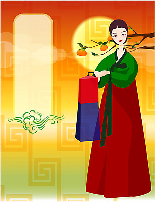 EPS 전통 계절 여자 명절 일러스트 감 한명 사람 20대 성인 추석 추수 보름달 가을 전통의상 한복 감나무 청사초롱 여자만 여자한명만 성인여자만 청년만 청년여자만 성인한명만 청년여자한명만 성인여자한명만 성인만 국내일러스트 나무 1 한국전통 기념일 농업 과일 청년 달 초롱 파일형식 벡터