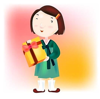 EPS 전통 여자 명절 아시아 초등학생 어린이 일러스트 선물 한명 사람 소녀 설날 추석 한복 추석선물 여자만 여자한명만 어린이만 소녀만 소녀한명만 설선물 국내일러스트 1 학생 한국전통 기념일 나라 전통의상 파일형식 벡터 명절선물