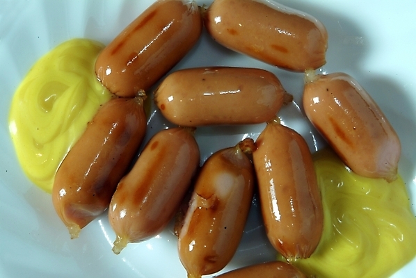 포토 JPG 음식 서양음식 요리 사람없음 소시지 머스터드 소시지요리 국내포토 소스_음식 가공식품 파일형식