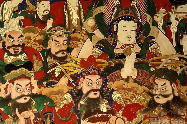 포토 JPG 한국전통 종교 불교 미술 사람없음 벽화 그림 작품 탱화 국내포토 전통 문화예술 한국 불교미술 파일형식