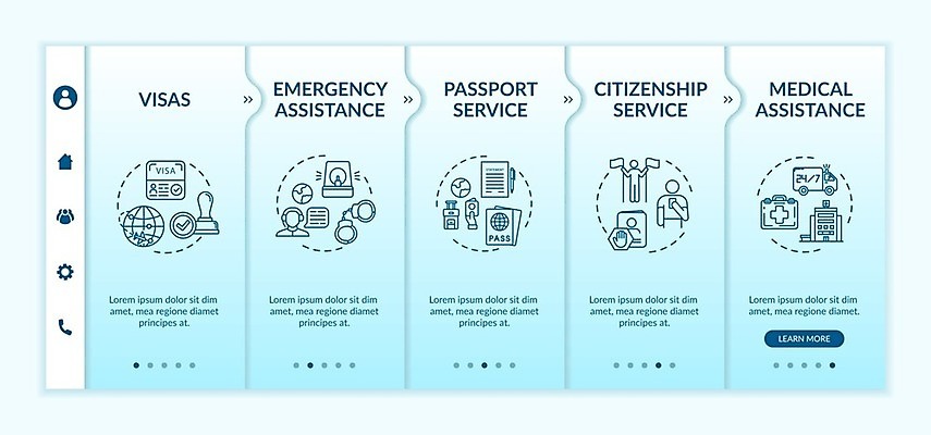 EPS 해외이미지 템플릿 디자인 백그라운드 일러스트 관리 사람 경사 파란색 빛 글로벌 인포그래픽 긴급 도움 보호 미끄럼틀 서비스 문서 여권 온라인 단계 시민 소셜 승인 전국 정부 지원 터키석 헬프 이민 해외일러스트 컬러 이동 컨셉 놀이기구 보석 국민 파일형식 벡터 이미지허브
