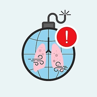 EPS 해외이미지 디자인 백그라운드 컨셉 일러스트 추상 건강 사람 그래픽 세계 글로벌 환경 수비 분위기 플랫 느낌표 호흡 질병 위험 위협 알림 심볼 사인 윤곽 충격 문제 수류탄 경보 고립 엘리먼트 위기 제어 주목 효과 해외일러스트 기호 무기 무늬 의학 모션 파일형식 벡터 이미지허브