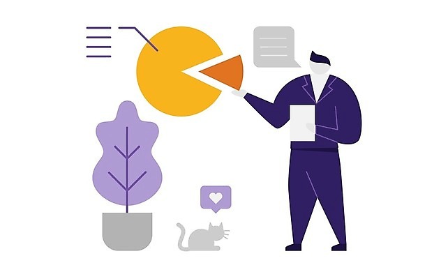 EPS 해외이미지 식물 남자 컨셉 일러스트 비즈니스 회의 그래프 한명 서기 사람 손짓 성인 사무실 고양이 비즈니스맨 발표 보고서 성인남자한명만 해외일러스트 1 포유류 모션 반려동물 직장인 남자한명만 성인남자만 파일형식 벡터 이미지허브