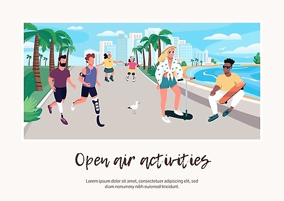 EPS 해외이미지 템플릿 캐릭터 배너 포스터 바다 백그라운드 일러스트 휴가 사람 이벤트 해변 야외 그래픽 여름 여행객 걷기 웹 산책로 도시 신용카드 플랫 인쇄 장애인 만화 휴양지 레이아웃 심플 페이지 승진 표제 헤딩 해외일러스트 일러캐릭터 계절 길 인터넷 모션 금융 축구 장소 장애 파일형식 벡터 이미지허브