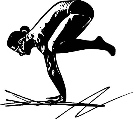 EPS 해외이미지 남자 일러스트 요가 건강 한명 성인 검은색 요가자세 흰색 필라테스 성인남자한명만 해외일러스트 1 웰빙 컬러 포즈 사람 운동 남자한명만 성인남자만 파일형식 벡터 이미지허브