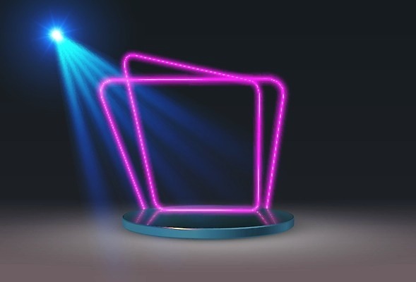 EPS 해외이미지 디자인 배너 별 백그라운드 일러스트 비즈니스 성공 추상 프레임 미술 이벤트 그래픽 장식 빛 파티 3D 콘서트 무대 램프 축하 춤 우승 원형 발표 야간 극장 받침대 디스코 네온 쇼 장면 스포트라이트 단상 대회 빛망울 광 승자 지휘대 챔피언 해외일러스트 자연요소 도형 음악 컨셉 무늬 문화예술 조명 공연 최고 디지털합성 파일형식 벡터 이미지허브