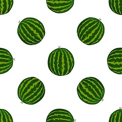 EPS 해외이미지 백그라운드 패턴 일러스트 수박 사람없음 초록색 해외일러스트 컬러 무늬 과일 파일형식 벡터 이미지허브