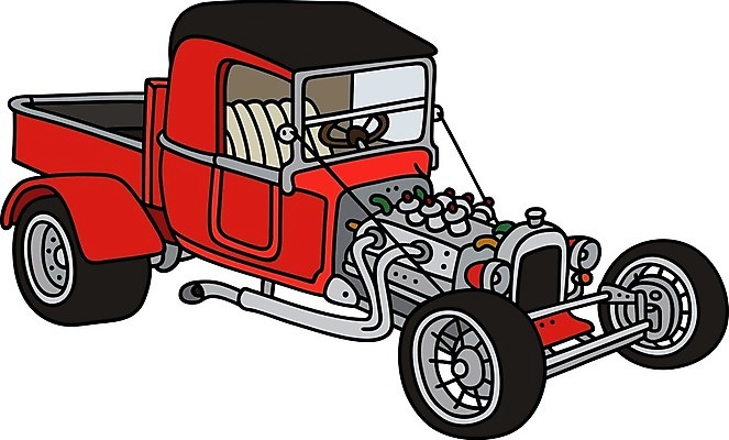 EPS 해외이미지 일러스트 자동차 사람없음 빈티지 클래식 복고 클래식카 해외일러스트 육상교통 컨셉 승용차 파일형식 벡터 이미지허브