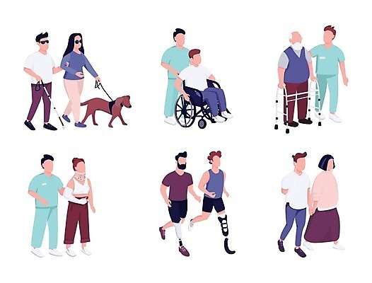 EPS 해외이미지 캐릭터 디자인 커플 여자 남자 백그라운드 일러스트 가족 함께함 사람 20대 30대 세트 달리기 웹 산책 쌍 플랫 60대 장애인 만화 휠체어 심플 애니메이션 조립 고립 시각장애인 옛날 평등 해외일러스트 일러캐릭터 노년 컨셉 인터넷 관계 모션 휴식 청년 장년 장애 파일형식 벡터 이미지허브
