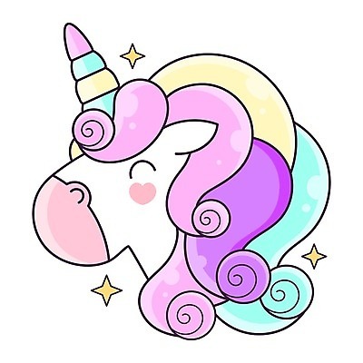 EPS 해외이미지 캐릭터 행복 별 일러스트 상상 뿔 사람없음 귀여움 신비 무지개색 유니콘 환상 해외일러스트 일러캐릭터 자연요소 감정 컨셉 컬러풀 파일형식 벡터 이미지허브