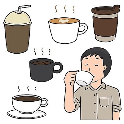 EPS 해외이미지 디자인 음료 선 일러스트 유리 장식 컵 세트 카페 흐름 뜨거움 그리기 맛 낙서 수증기 만화 스케치 수집 라인아트 사인 그림 클립 심플 아로마 손그림 카푸치노 에스프레소 라떼 모카 카페인 해외일러스트 식기 커피 컨셉 모션 재질 미술 상점 파일형식 벡터 이미지허브