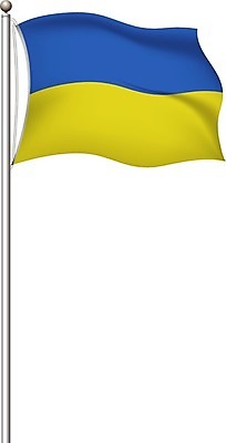 EPS 해외이미지 전통 배너 유럽 물결 일러스트 바람 매달리기 그래픽 파란색 세계 노란색 흰색 깃발 땅 심볼 봉 고립 우크라이나 유럽연합 전국 현실 해외일러스트 자연요소 나라 컬러 모션 날씨 파일형식 벡터 이미지허브