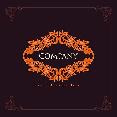 EPS 해외이미지 디자인 일러스트 프레임 사람없음 화려 클래식 복고 바로크 스타일 해외일러스트 컨셉 파일형식 벡터 이미지허브