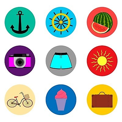 EPS 해외이미지 템플릿 디자인 실루엣 선 바다 여행 인터넷 일러스트 비즈니스 반바지 휴가 아이스크림 수박 그림자 그래픽 여름 세트 픽토그램 카메라 여행가방 자전거 웹 메시지 플랫 핸들 수집 심볼 오브젝트 사인 심플 윤곽 배지 팩 클릭 닻 소셜 얇은 엘리먼트 해외일러스트 계절 가방 과일 바지 디저트 촬영기법 전자제품 바이크 화장품 파일형식 벡터 이미지허브