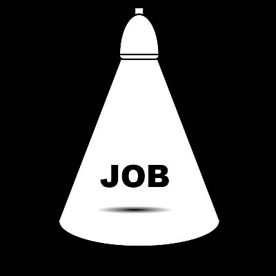 EPS 해외이미지 직업 일러스트 비즈니스 빛 검은색 흰색 램프 업무 종업원 검색 고용 채용 해외일러스트 컬러 조명 구직 작업 파일형식 벡터 이미지허브