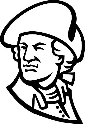 EPS 해외이미지 캐릭터 일러스트 흑백 그래픽 머리 미국 만화 심볼 복고 신분 병정 대통령 마스코트 워싱턴 해외일러스트 일러캐릭터 북아메리카 촬영기법 신체부위 파일형식 벡터 이미지허브