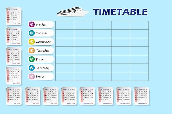 EPS 해외이미지 템플릿 여행 백그라운드 이동 일러스트 비즈니스 교통시설 탁자 추상 프레임 파란색 항구 스크린 다이어리 공백 달력 흰색 시간 일주일 날짜 역 시간표 연결 연도 도착 서비스 출발 시트 경보 루트 조언 해외일러스트 컬러 가구 교통 컨셉 무늬 사무용품 계획 시설 파일형식 벡터 이미지허브