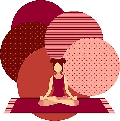 EPS 해외이미지 캐릭터 디자인 여자 행복 스포츠 분홍색 포즈 신체 일러스트 요가 추상 휴식 건강 빨간색 운동복 컬러풀 운동 힘 활발 에너지 만화 유연 연습 명상 위치 고립 아사나자세 해외일러스트 일러캐릭터 웰빙 옷 감정 컬러 컨셉 무늬 사람 요가자세 파일형식 벡터 이미지허브