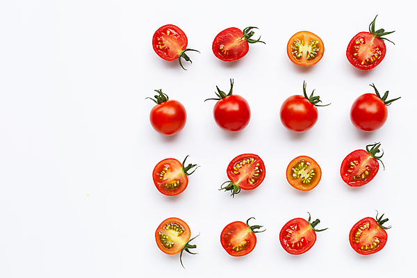 포토 JPG 해외이미지 토마토 방울토마토 단면 실내 사람없음 흰배경 해외포토 백그라운드 채소 내부 흰색 파일형식 이미지허브