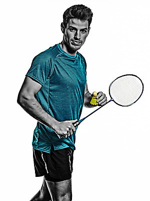 포토 JPG 해외이미지 백인 응시 남자 스포츠 실내 그림자 한명 상반신 성인 배드민턴라켓 흰배경 배드민턴 배드민턴선수 성인남자한명만 해외포토 서양인 1 시선 백그라운드 운동선수 사람 내부 구기 흰색 라켓 남자한명만 성인남자만 파일형식 이미지허브