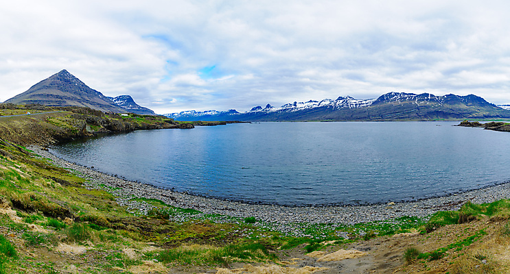 포토 JPG 해외이미지 유럽 바다 여행 자연 하늘 산 아이슬란드 풍경 사람없음 야외 물 여름 파란색 만 황무지 빙하 동쪽 스칸디나비아 해외포토 자연요소 계절 나라 컬러 방향 생태계 파일형식 이미지허브