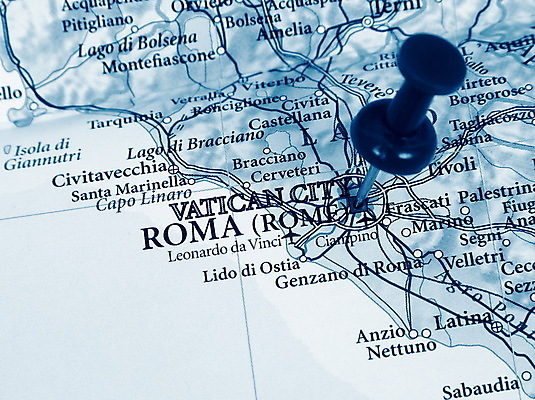 포토 JPG 해외이미지 지도 실내 사람없음 압정 로마 위치 해외포토 내부 사무용품 이탈리아 파일형식 이미지허브